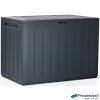 PROSPERPLAST® BOARDEBOX Úložný box plastový, antracitový, 78×43×55 cm, 190 l