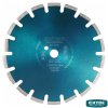 EXTOL® INDUSTRIAL Diamantový kotouč řezný na asfalt, segmentový, 350 x 25,4 x 3,2 mm