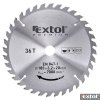 EXTOL® PREMIUM Pilový kotouč na dřevo TCT, 185 x 20 x 3,2/2,2 mm, 36 zubů