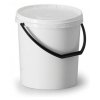 plastový kbelík bílý