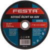 FESTA® Kotouč řezný, 180×22,23×2,5 mm, na kovy, nerez, litinu