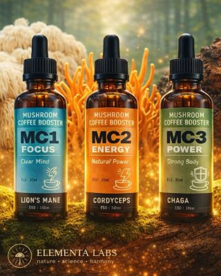 Vaše ranní káva už nemusí být jen rutina. Přidejte do ní inteligentní sílu funkčních hub. 🍄 MC1 → Focus ⚡ MC2 → Energy 🛡️...