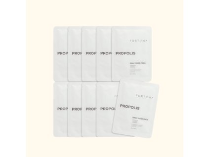 FORTUNA | Propolis | Maska na obnovu kožní bariéry | 10 ks