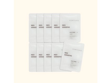 FORTUNA | Ženšen | Liftingová maska | 10 ks