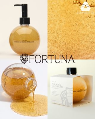 🍐FORTUNA | Hruškový peelingový olej 2 v 1 elegantně spojuje čisticí hydrofilní olej a jemný peeling. ✨Obsahuje 5 000 ppm...
