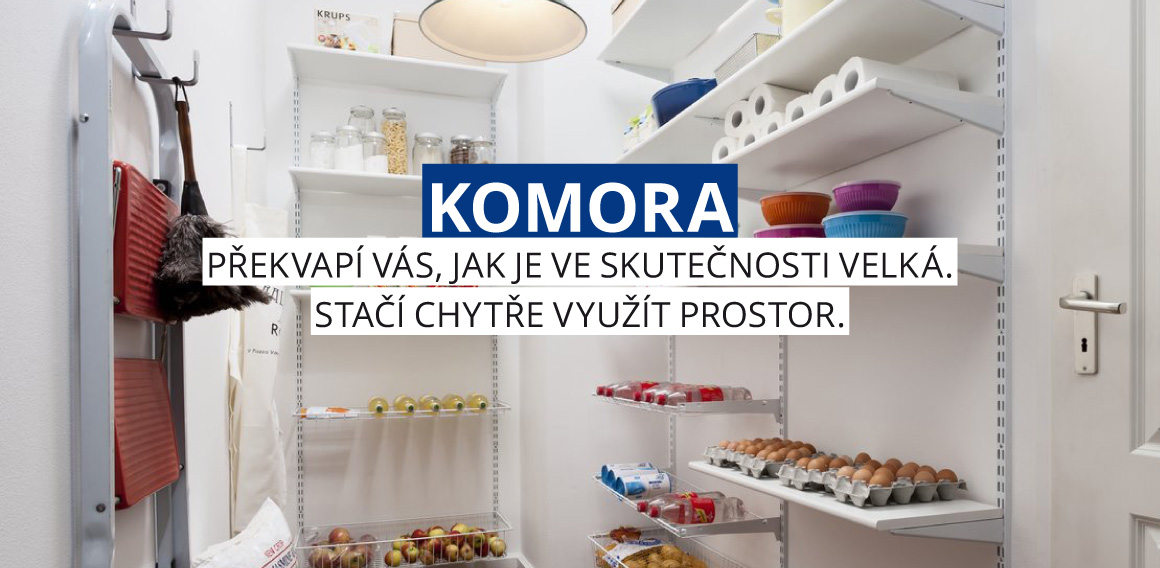 Nástěnný regál ELEMENT SYSTEM do komory