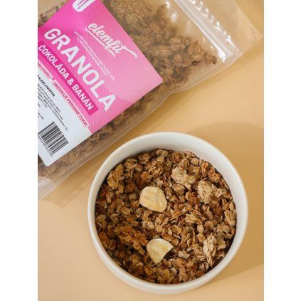 čokolada banan detail