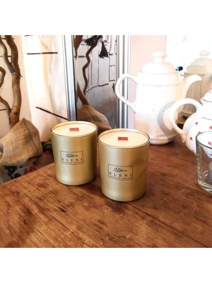 SUNSHINE s vůní VÁNOČNÍHO KOŘENÍ, vonná svíčka 265 g