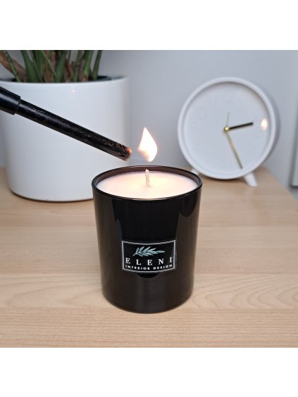 BLACK NIGHT II, vonná svíčka, bavlněný knot + MOŘSKÝ VÁNEK, 265 g