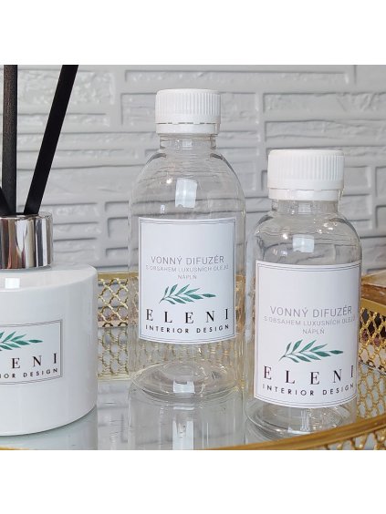 Náhradní NÁPLŇ do difuzéru 100 ml - Orchidej s vanilkou a kapkou magnolie