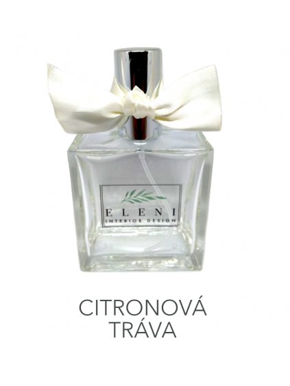 ELEIA - PARFÉM INTERIÉROVÝ s vůní CITRONOVÉ TRÁVY, 100 ml