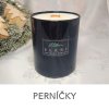 BLACK NIGHT s vůní PERNÍČKŮ, vonná svíčka 265 g