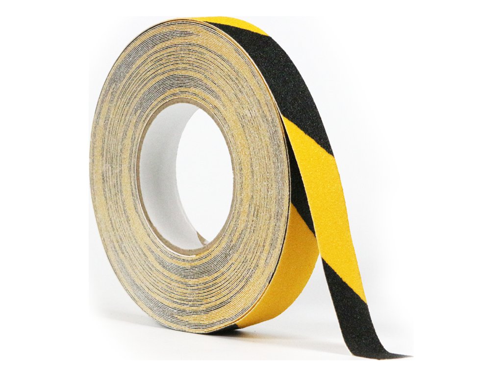 Šrafovaná protiskluzová páska PERMAFIX HAZARD (Verze 50 mm x 1 m - Kód: 03730)