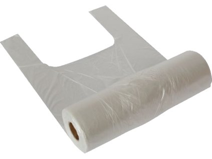 Tašky HDPE 5kg, 200ks/role, nebalené, transparentn