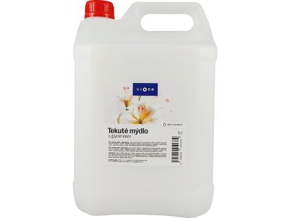 Tekuté mýdlo VIONE bílé balzám s perl.5 l