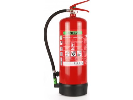 UNIEX Pěnový hasící přístroj F9 BETA WLI - 9L, k hašení lithiových baterií (Varianty UNIEX Pěnový hasící přístroj F9 BETA WLI - 9L, k hašení lithiových baterií, Kód: 26212)