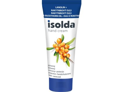 Krém na ruce Isolda 100ml, lanolin s rakytníkovým olejem