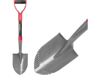 STREND PRO ErgoBULL Rýč špičatý, krátký 700mm, s laminátovou násadou