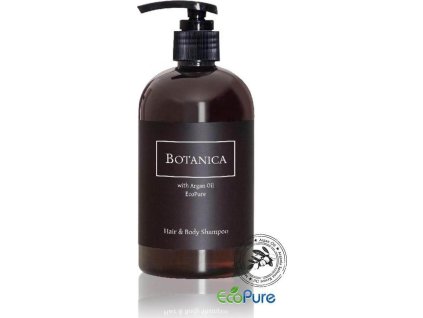 Luxusní hotelový vlasový a tělový šampón pumpička 360ml Botanica - 1ks