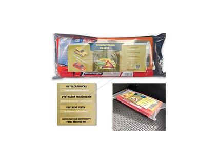 Povinná výbava Signus S2 (Verze Povinná výbava S2 s lékárničkou v kortexinovém obalu - Kód: 18053)