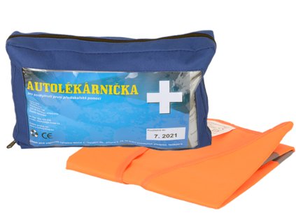 Autolékárnička s výstražnou vestou (Verze Kód: 13860)