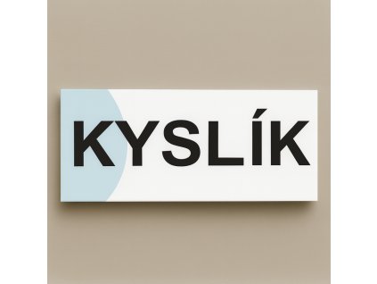 Kyslík (Verze Samolepka 190 x 90 mm tl. 0.1 mm - Kód: 02404)