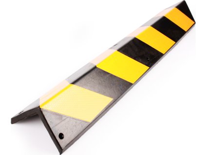 Ochranný profil na rohy reflexní – Rubber I. (Verze Profil 1 ks, Rozměry: 80 x 10 x 10 cm, Kód: 13355)