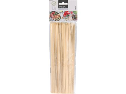 Špejle dřevěné 30cm hrocené 100ks/bal.