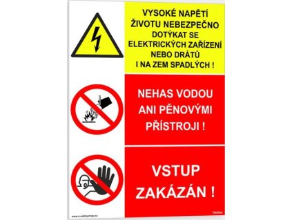VYSOKÉ NAPĚTÍ