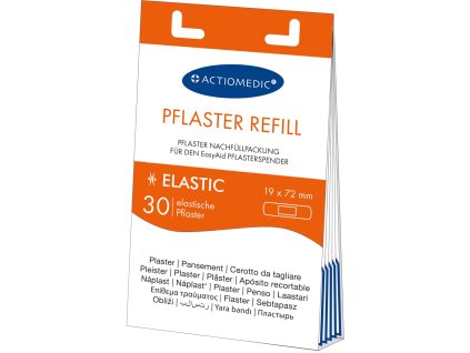 Doplňovací sada náplastí EasyAid 30 ks ELASTIC, elastické