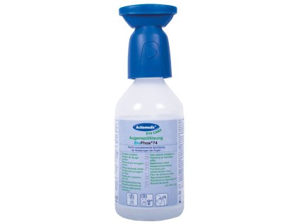 Actiomedic oční vymývací roztok 250 ml BioPhos74 (4,9 % pufrovaný fosfátem)