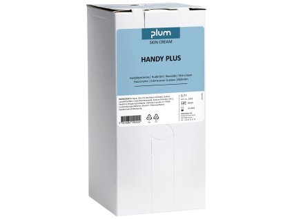 Plum Handy Plus 700 ml bag-in-box - vyživující a regenerační krém pro suchou a normální pleť s ochranným účinkem a rychlou absorpcí - bez barviv a parabenů
