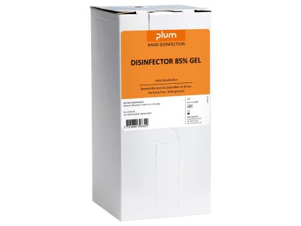 DEZINFEKČNÍ GEL 85%, 1,0 l bag-in-box - Gel na dezinfekci rukou na bázi ethanolu (účinnost proti bakteriím, chřipce a HIV/HBV, virům H1N1, H5N1)