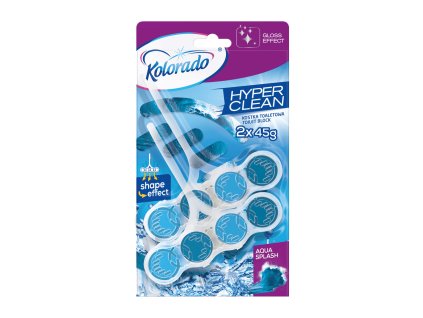Kolorado WC block hyper clean Aqua splash 2x45 g