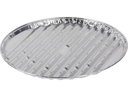Grilovací miska MagicHome 33x1.5 cm, 3 ks, kulatá, perforovaná, ALU