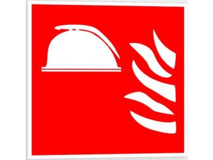 Požární zbrojnice - symbol (Verze Samolepka 150 x 150 mm tl. 0.1 mm - Kód: 05642)