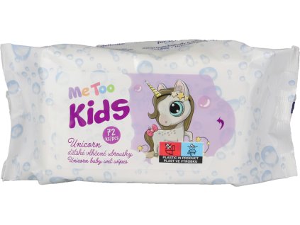 me too vlhcene ubrousky unicorn 72 ks
