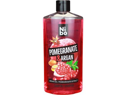 nibo sampon granatove jablko a argan pro suche vlasy 500 ml