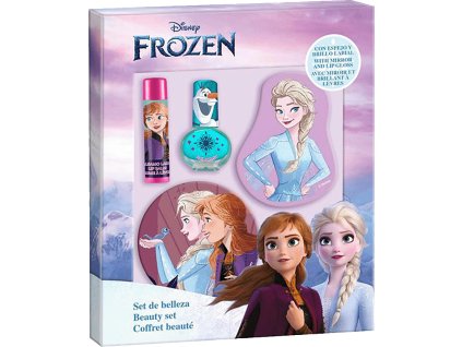 frozen set na liceni lak balzam na rty lesk na rty a zrcatko