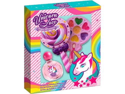 unicorn love set edt 50 ml a paletka make up