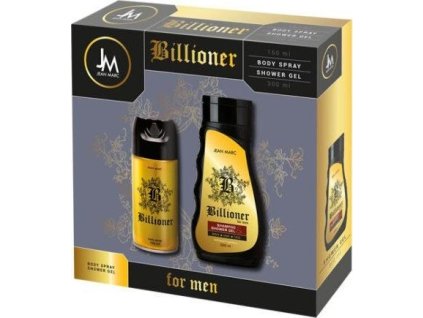 JM pánský set Billioner sprchový gel a deo