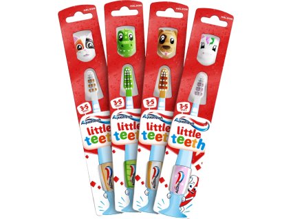Aquafresh dětský zubní kartáček Little teeth 2-5 let věku