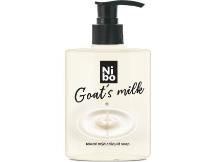 nibo tekute mydlo s davkovacem goats milk 500 ml