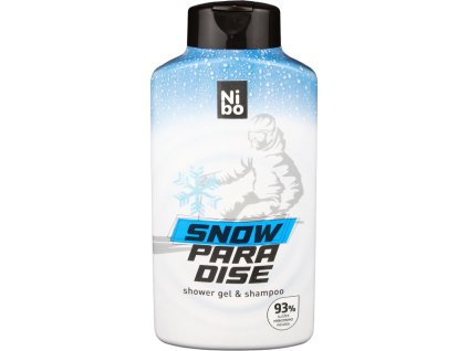 NIBO NEW pánský sprchový gel a šampon Snow Paradise 500 ml