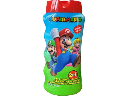 super mario 2v1 sampon a pena do koupele 475 ml
