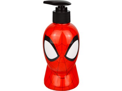 spiderman 3d figurka 2v1 sampon a pena do koupele 300 ml