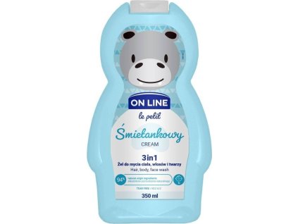 on line le petit 3v1 sampon myci a sprchovy gel krem 350 ml