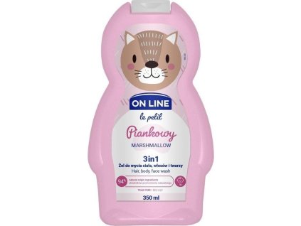 on line le petit 3v1 sampon myci a sprchovy gel marshmallow 350 ml