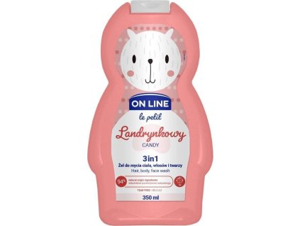 on line le petit 3v1 sampon myci a sprchovy gel bonbon 350 ml