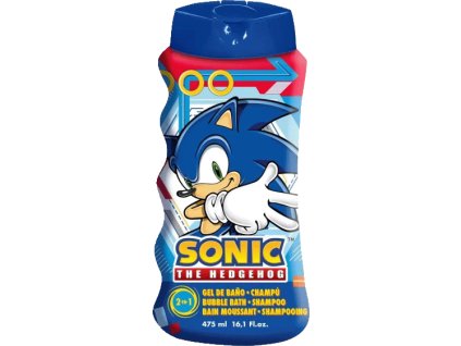 sonic 2v1 sampon a pena do koupele 475 ml